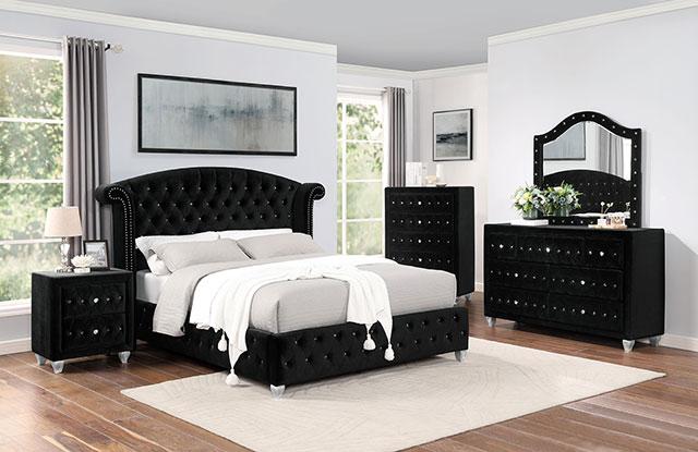 ZOHAR Mirror, Black - Rebatta Home Store