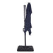 Xico 8 Ft Square Umbrella w/ Double Top w/ LED Light + 37" Large Base - Rebatta Home Store