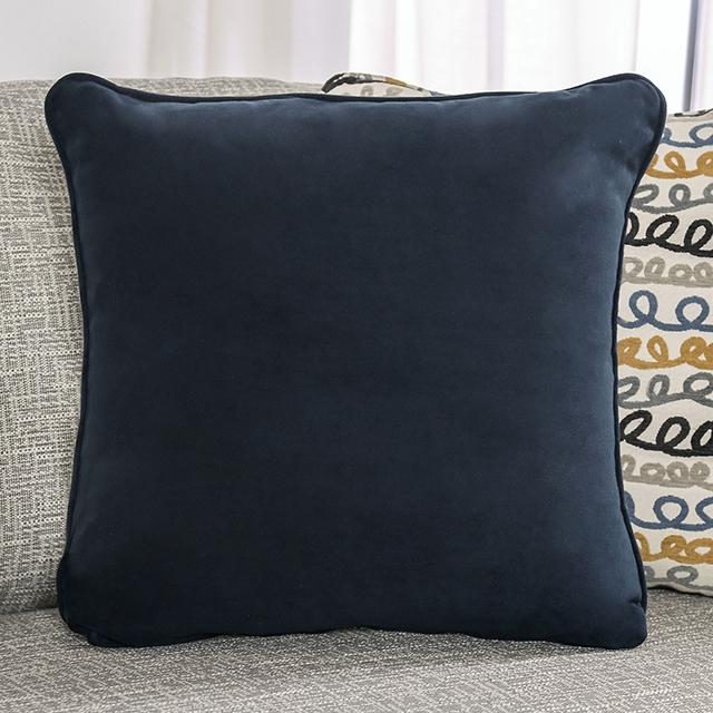 CHANCERY Sofa, Gray/Navy - Rebatta Home Store