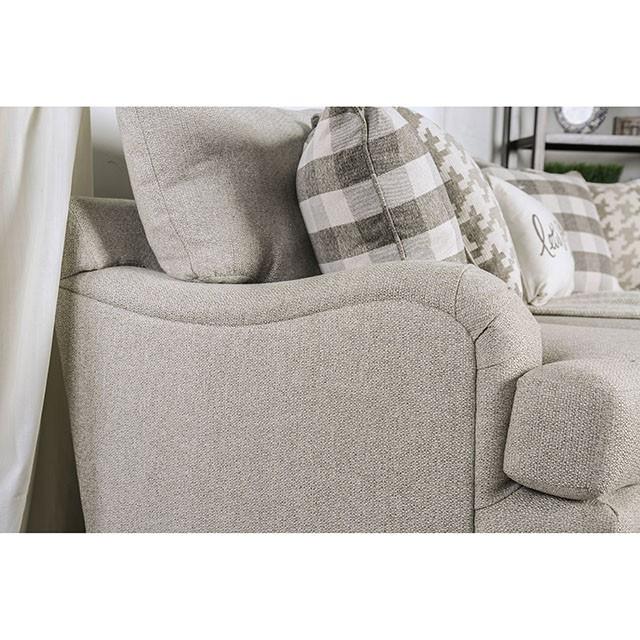 Christine Light Gray Sofa - Rebatta Home Store