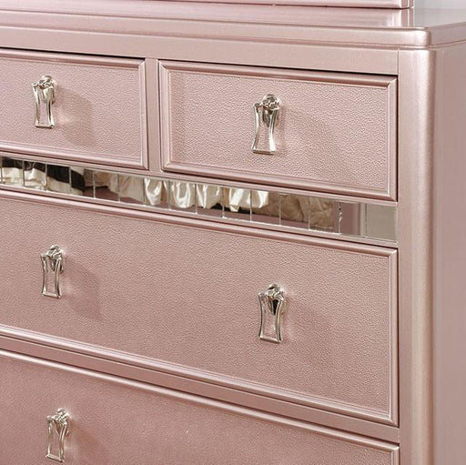Ariston Rose Gold Dresser - Rebatta Home Store