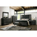 Demetria Metallic Gray Mirror - Rebatta Home Store