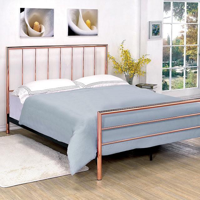 Diana Bed Rose Gold - Rebatta Home Store