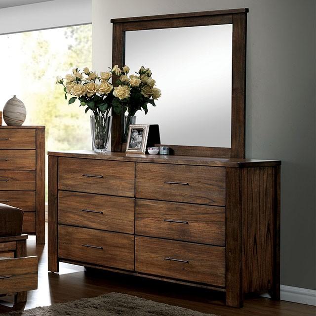 ELKTON Oak Mirror - Rebatta Home Store