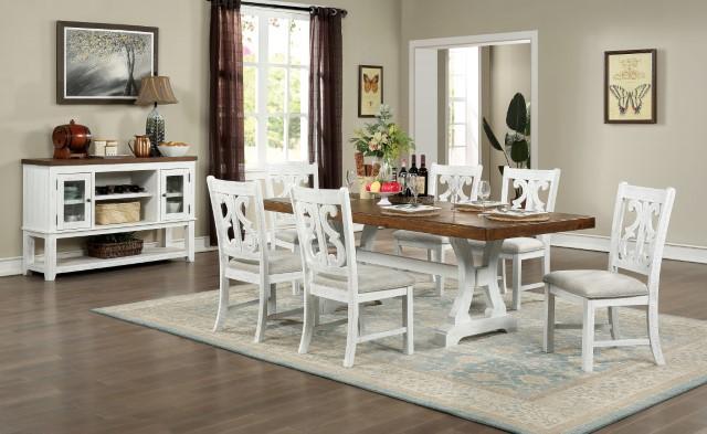 Auletta Transitional Side Chair (2/CTN) - Rebatta Home Store