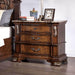 ESPARANZA Night Stand, Brown Cherry - Rebatta Home Store