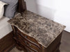 ESPARANZA Night Stand, Brown Cherry - Rebatta Home Store