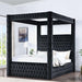 Etherea Bed Gray & Black - Rebatta Home Store