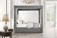Etherea Bed Gray & Black - Rebatta Home Store