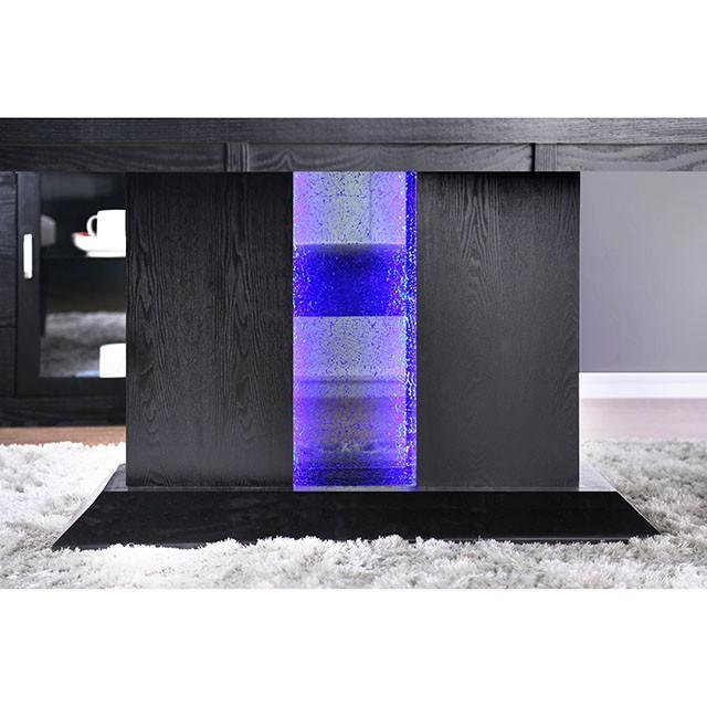 Evangeline Black/Beige Dining Table - Rebatta Home Store