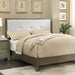 Enrico Full Queen Bed Brown, Black, & Cherry - Rebatta Home Store