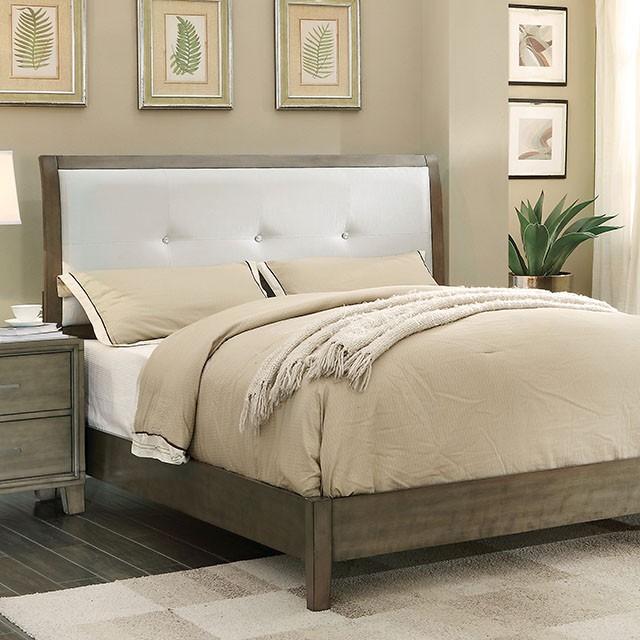 Enrico Bed Brown, Grey, & Black - Rebatta Home Store