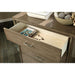 ENRICO I Gray Media Chest - Rebatta Home Store