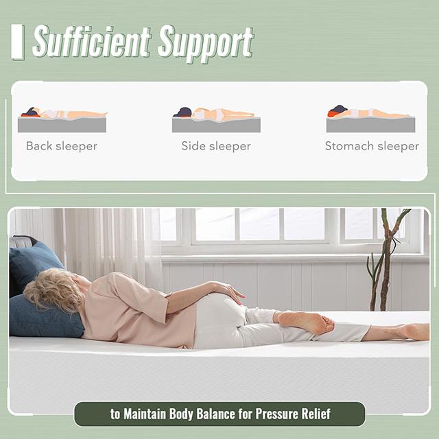 Coreopsis 12" Queen Memory Foam Wave Comfort - Rebatta Home Store