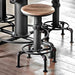 Foskey Antique Black Counter Ht. Chair (2/CTN) - Rebatta Home Store