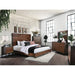 Fulton Dark Oak/Dark Walnut Mirror - Rebatta Home Store