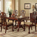 GEORGETOWN Antique Cherry Dining Table w/ Double Pedestals - Rebatta Home Store