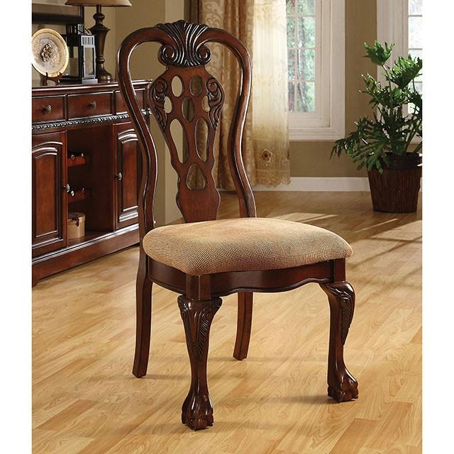 GEORGETOWN Antique Cherry Dining Table w/ Double Pedestals - Rebatta Home Store