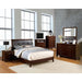Enrico Bed Brown, Grey, & Black - Rebatta Home Store