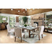Gianna Rustic Pine/Ivory Wingback Chair (2/CTN) - Rebatta Home Store