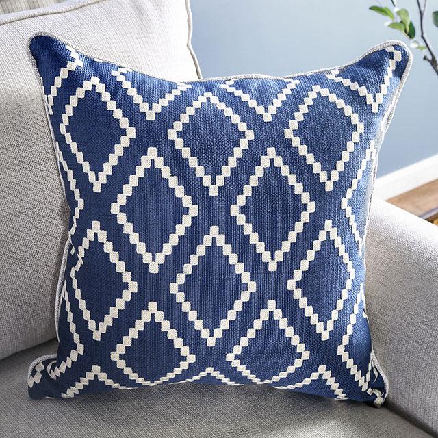 Giovanni Beige/Blue Sofa - Rebatta Home Store