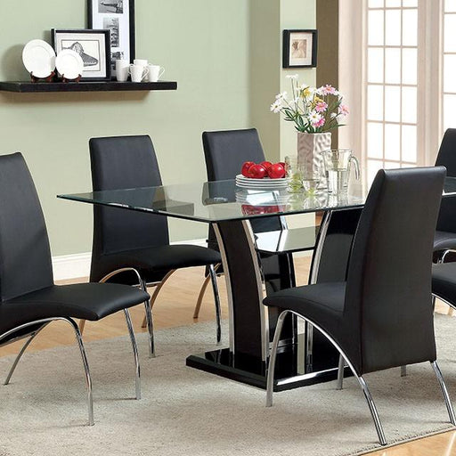 Glenview Black Dining Table - Rebatta Home Store