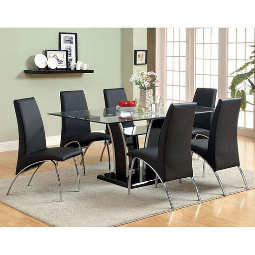 Glenview Black Dining Table - Rebatta Home Store