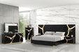 Goldsberg Queen Bed w/ Wall Panels - Rebatta Home Store