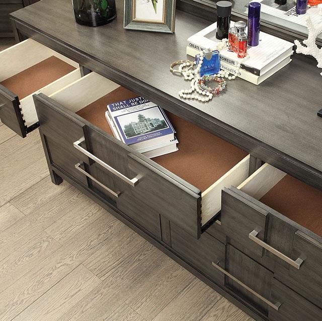 Berenice Gray Chest - Rebatta Home Store