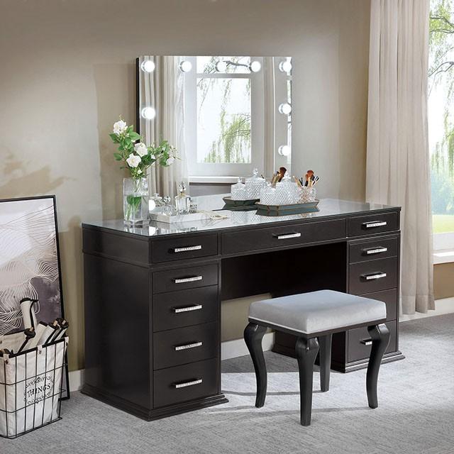 VALENTINA Vanity Set, Gray - Rebatta Home Store