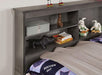 TIBALT Twin DayBed w/ Trundle, Dark Gray - Rebatta Home Store