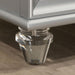 MADDIE Night Stand, Silver - Rebatta Home Store