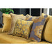 Viscontti Gold/Gray Love Seat, Gold - Rebatta Home Store