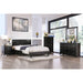 Evans Bed Espresso & Pink - Rebatta Home Store