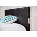 Evans E.King & Cal.King Bed Espressso, White, & Camel - Rebatta Home Store