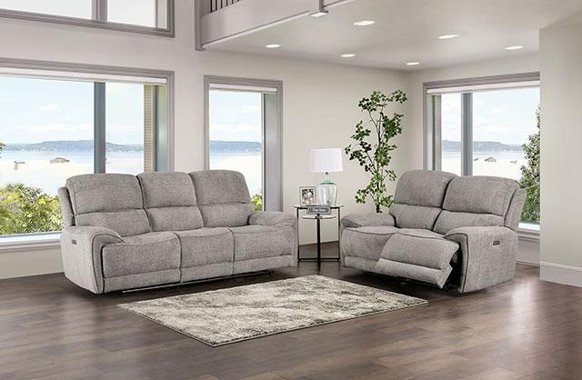 MORCOTE Power Recliner, Light Gray - Rebatta Home Store