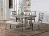 LAQUILA Side Chair (2/CTN), Gray - Rebatta Home Store