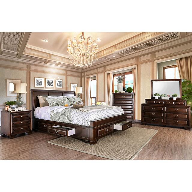 Brandt Brown Cherry Mirror - Rebatta Home Store