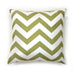 ZOE 22" X 22" Pillow, Green Chevron (2/CTN) - Rebatta Home Store