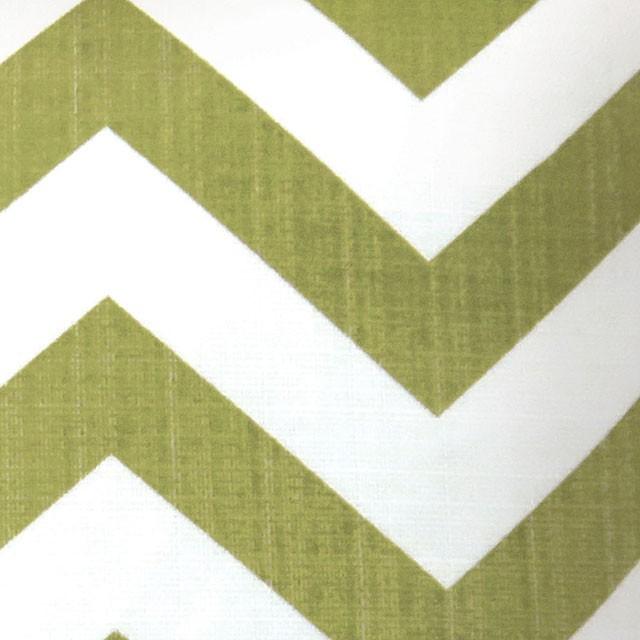 ZOE 22" X 22" Pillow, Green Chevron (2/CTN) - Rebatta Home Store
