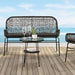 Zalika Conversation Set - Rebatta Home Store