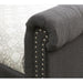 LEANNA Gray Full Daybed w/ Trundle, Gray - Rebatta Home Store