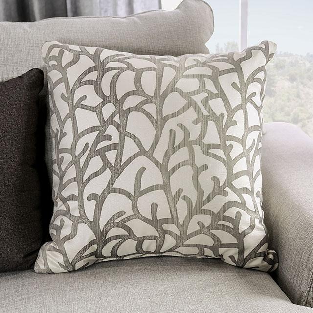 PICOTEE Sofa, Light Gray/Black - Rebatta Home Store