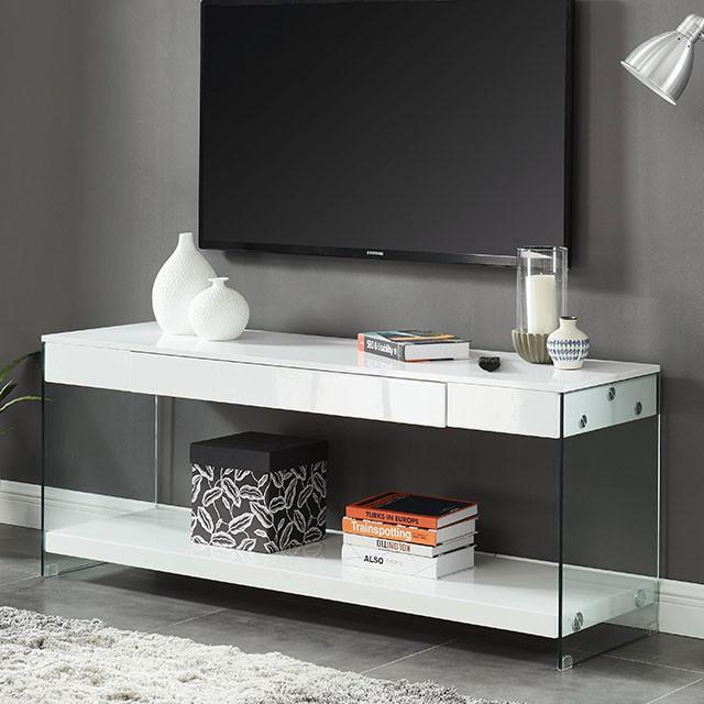 Sabugal White 60" TV Stand - Rebatta Home Store