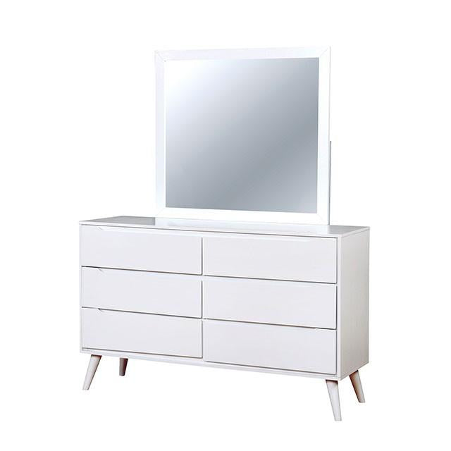 LENNART II White Dresser - Rebatta Home Store