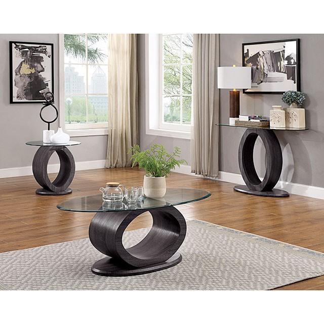 Lodia Gray End Table - Rebatta Home Store