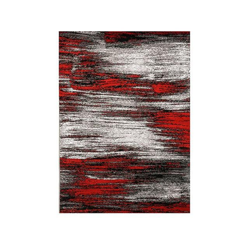 Sivas Gray/Red 8' X 10' Area Rug - Rebatta Home Store