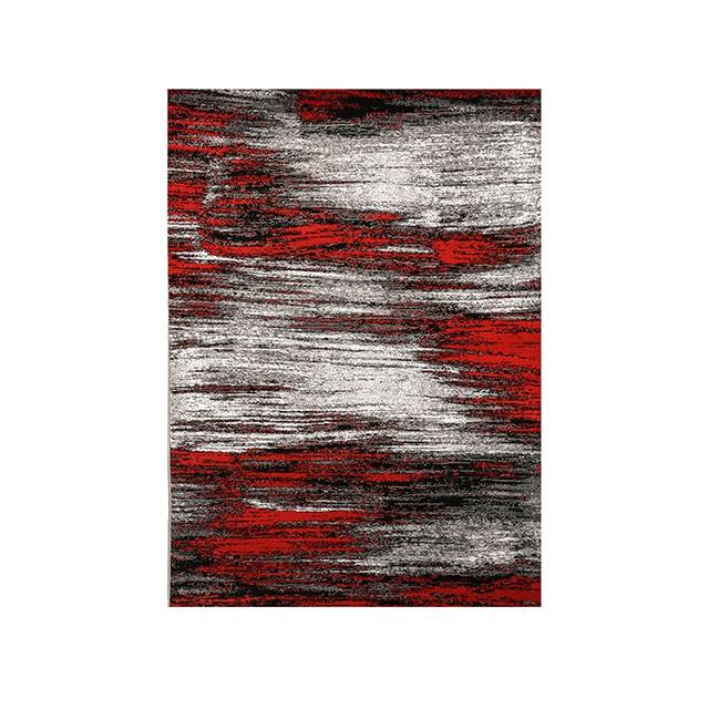 Sivas Gray/Red 8' X 10' Area Rug - Rebatta Home Store