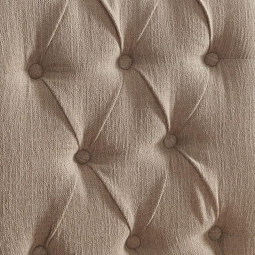 Mashall Beige/Antique Black Side Chair, Ivory (2/CTN) - Rebatta Home Store