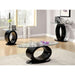 LODIA III Black End Table, Black - Rebatta Home Store